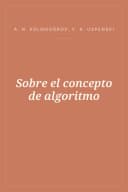 Portada de Sobre el concepto de algoritmo