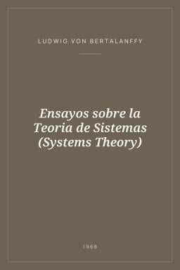 Portada de Ensayos sobre la Teoria de Sistemas (Systems Theory)