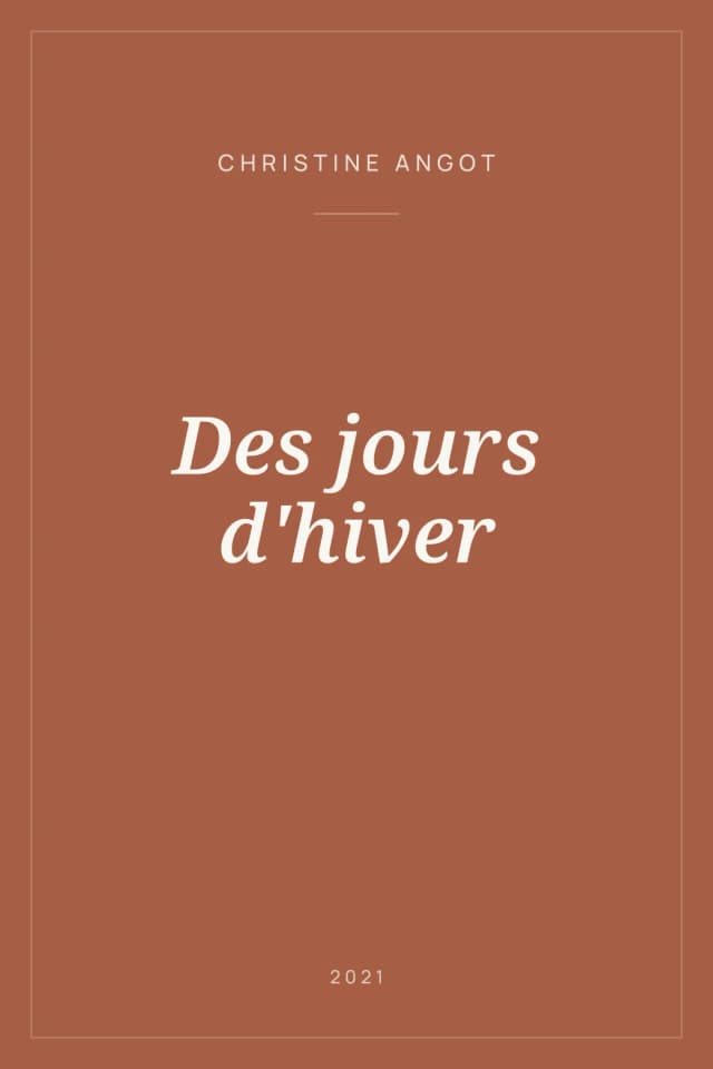Portada de Des jours d'hiver