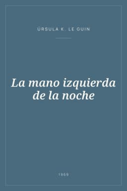 Portada de La mano izquierda de la noche