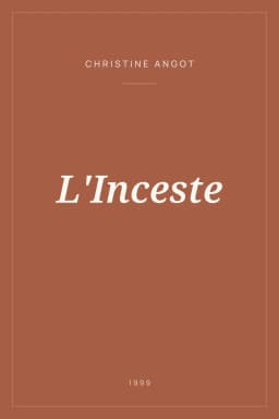 Portada de L'Inceste