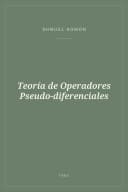 Portada de Teoría de Operadores Pseudo-diferenciales