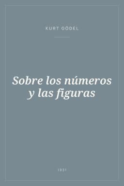 Portada de Sobre los números y las figuras