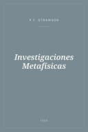 Portada de Investigaciones Metafísicas