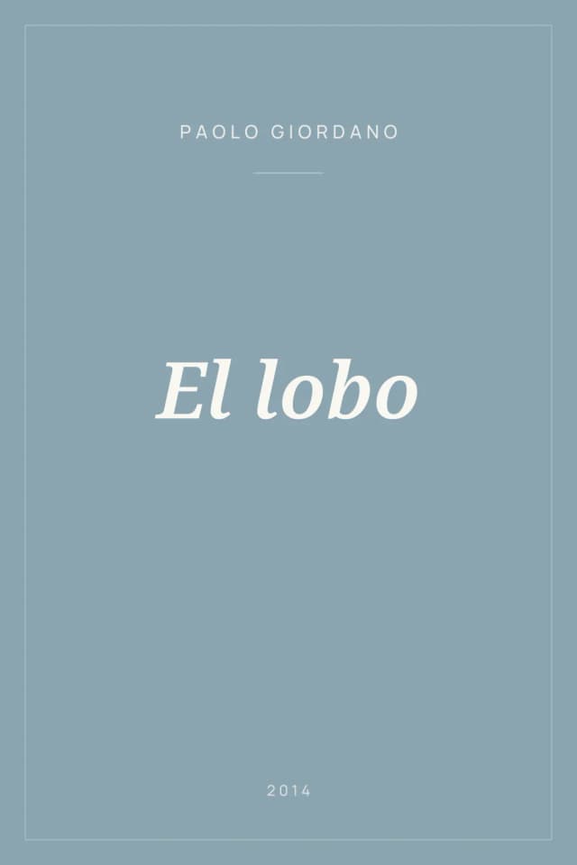 Portada de El lobo