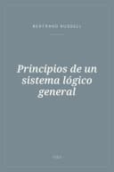 Portada de Principios de un sistema lógico general