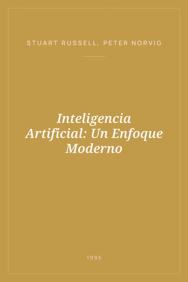 Portada de Inteligencia Artificial: Un Enfoque Moderno