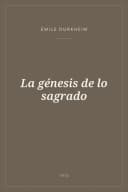 Portada de La génesis de lo sagrado
