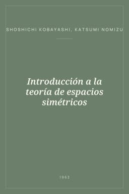 Portada de Introducción a la teoría de espacios simétricos