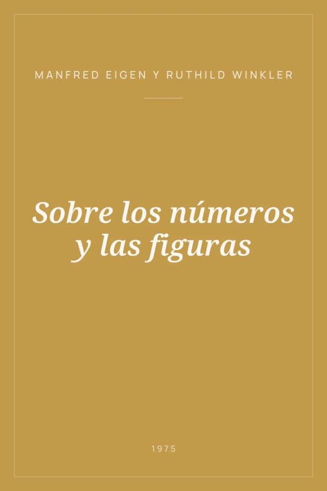 Portada de Sobre los números y las figuras