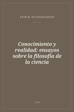 Portada de Conocimiento y realidad: ensayos sobre la filosofía de la ciencia