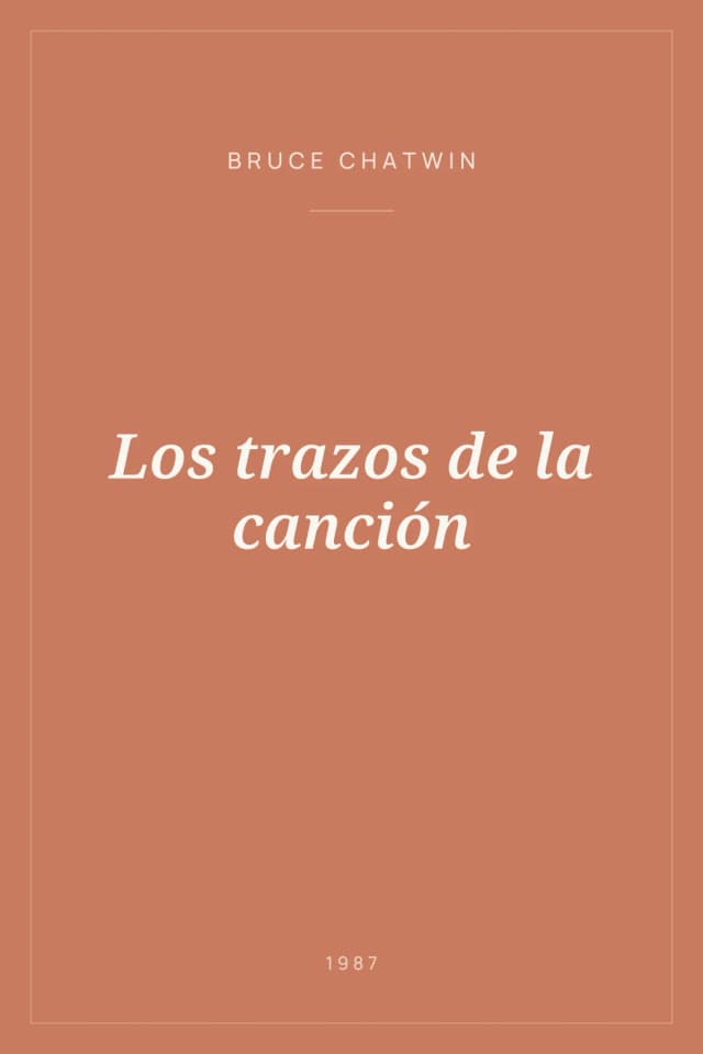 Portada de Los trazos de la canción