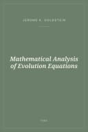 Portada de Mathematical Analysis of Evolution Equations