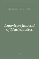 Portada de American Journal of Mathematics