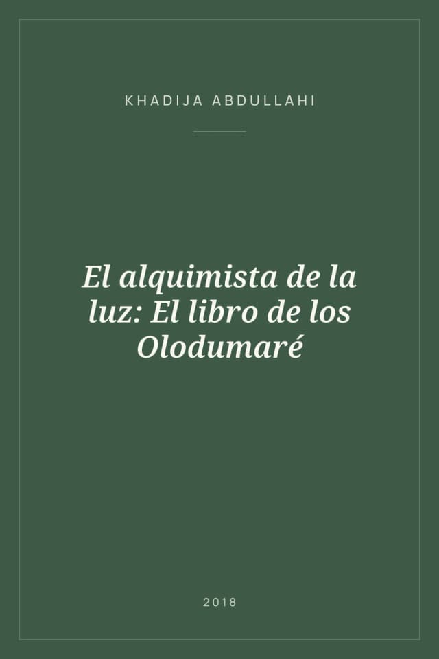 Portada de El alquimista de la luz: El libro de los Olodumaré