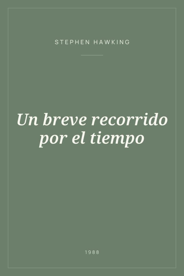 Portada de Un breve recorrido por el tiempo