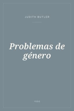 Portada de Problemas de género