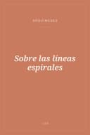Portada de Sobre las líneas espirales