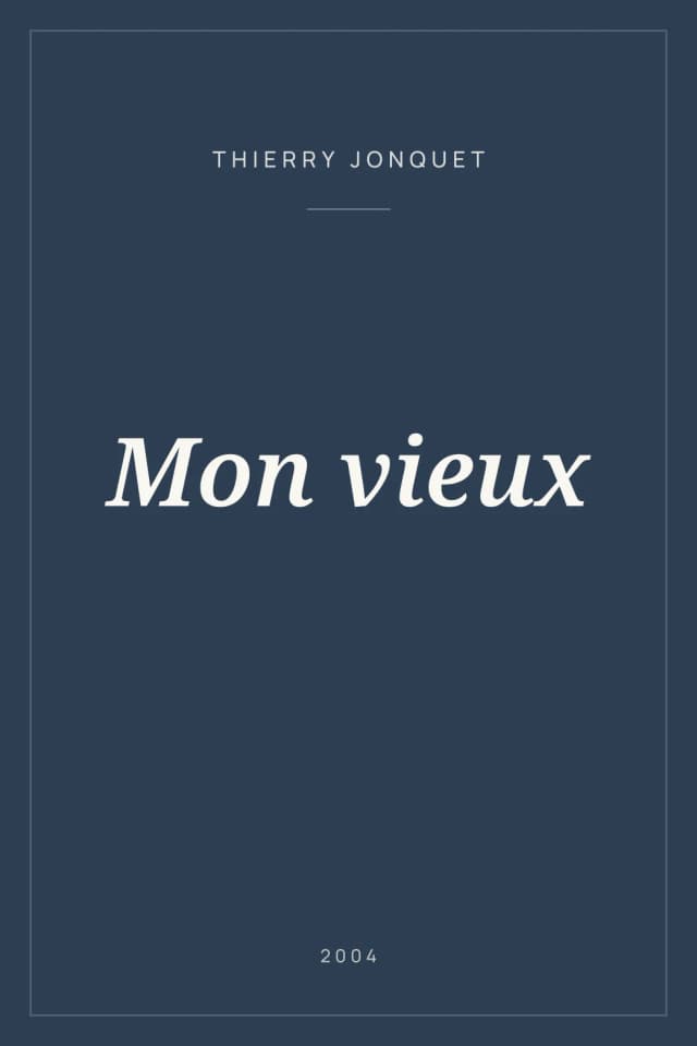 Portada de Mon vieux