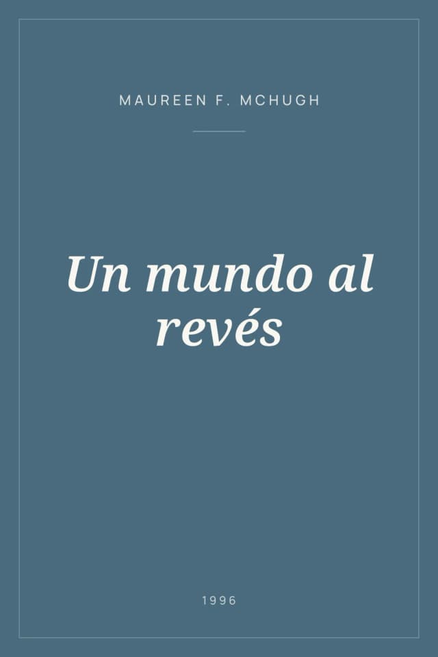 Portada de Un mundo al revés