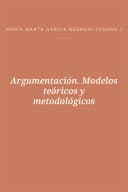 Portada de Argumentación. Modelos teóricos y metodológicos