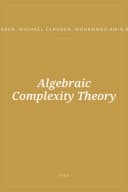Portada de Algebraic Complexity Theory
