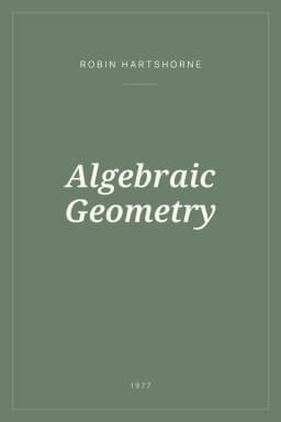 Portada de Algebraic Geometry