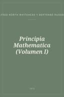 Portada de Principia Mathematica (Volumen I)