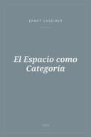 Portada de El Espacio como Categoría