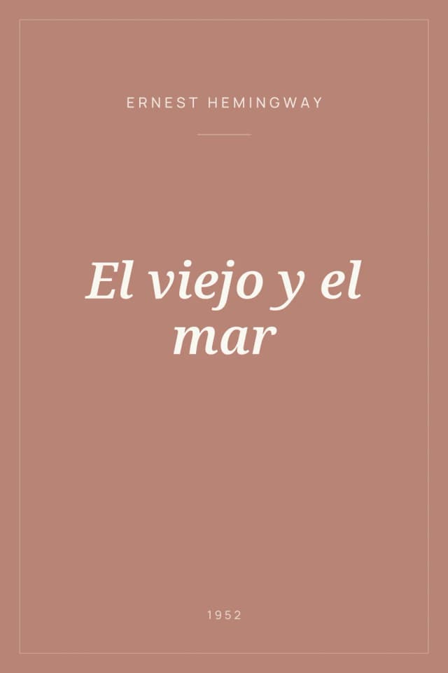 Portada de El viejo y el mar