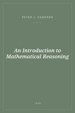 Portada de An Introduction to Mathematical Reasoning