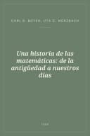 Portada de Una historia de las matemáticas: de la antigüedad a nuestros días