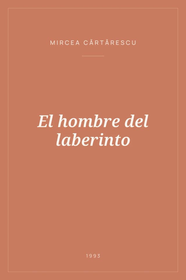 Portada de El hombre del laberinto