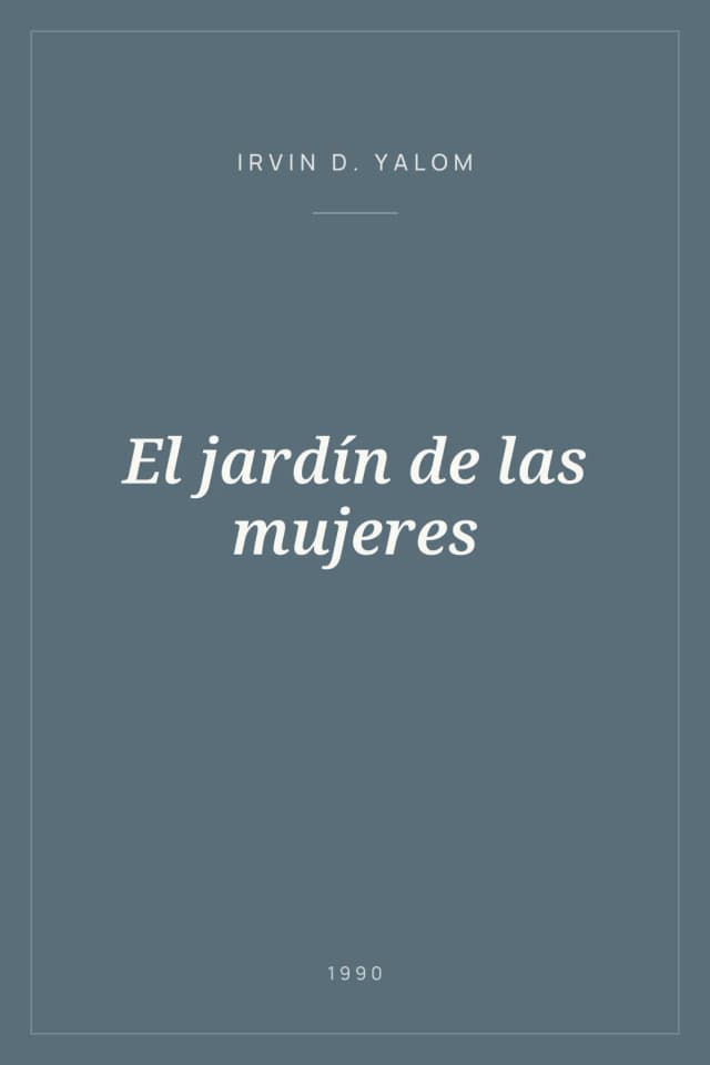 Portada de El jardín de las mujeres