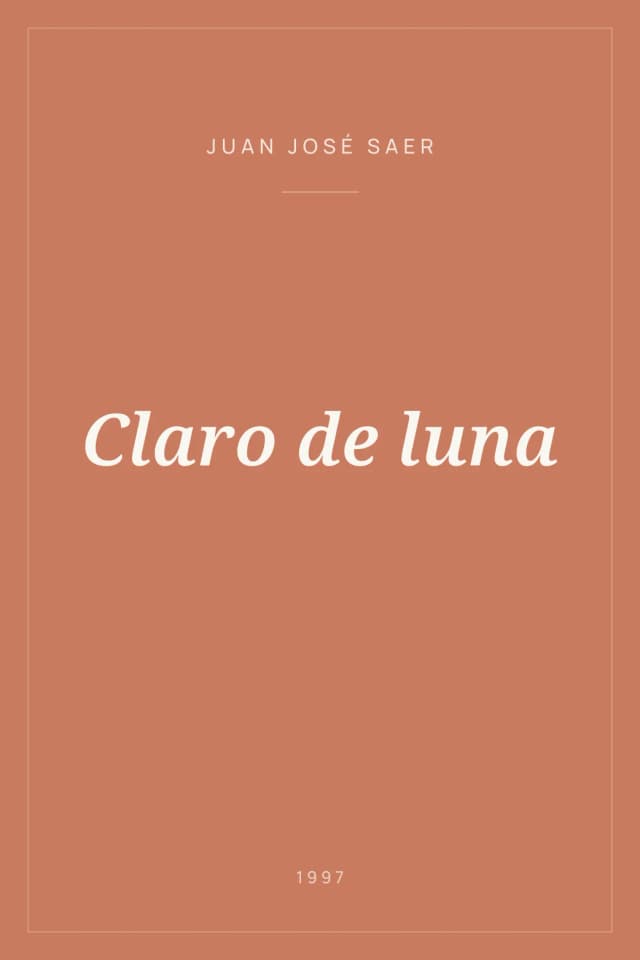 Portada de Claro de luna