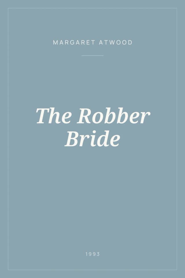 Portada de The Robber Bride