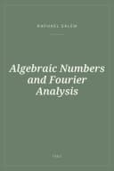 Portada de Algebraic Numbers and Fourier Analysis