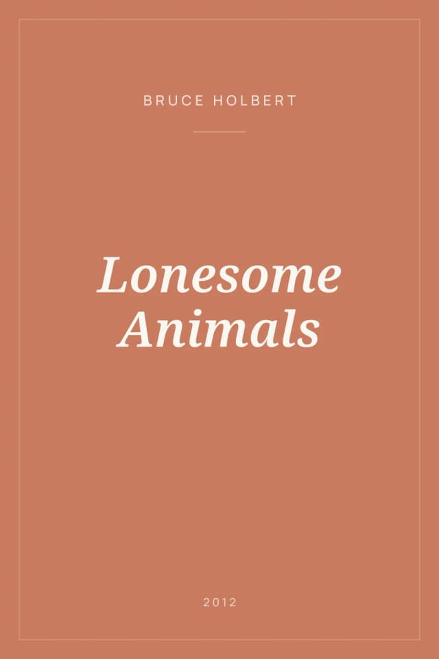 Portada de Lonesome Animals