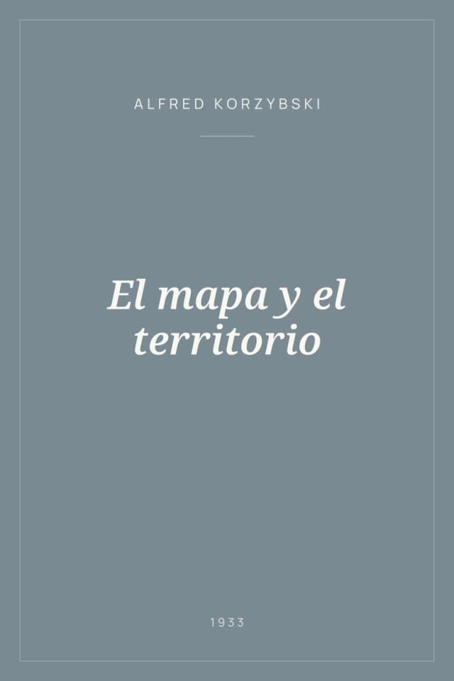 Portada de El mapa y el territorio