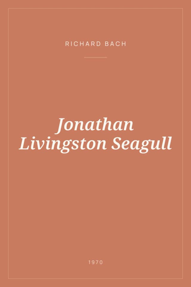 Portada de Jonathan Livingston Seagull