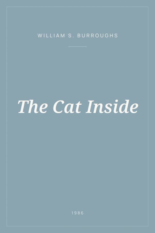 Portada de The Cat Inside