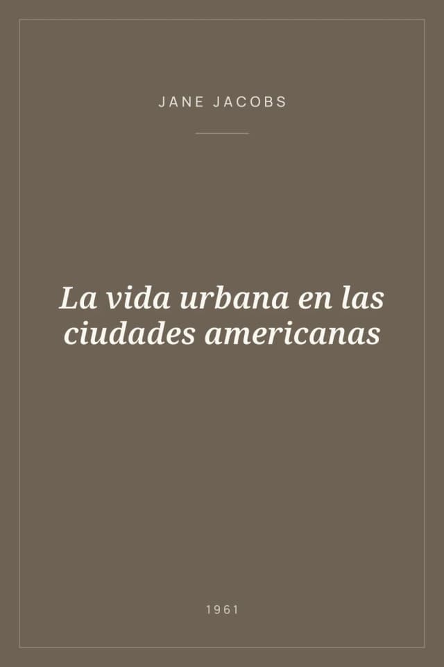 Portada de La vida urbana en las ciudades americanas
