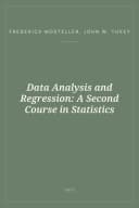 Portada de Data Analysis and Regression: A Second Course in Statistics