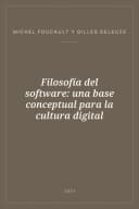 Portada de Filosofía del software: una base conceptual para la cultura digital