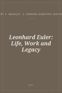 Portada de Leonhard Euler: Life, Work and Legacy
