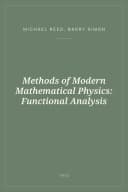 Portada de Methods of Modern Mathematical Physics: Functional Analysis