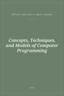 Portada de Concepts, Techniques, and Models of Computer Programming