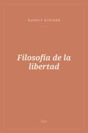 Portada de Filosofía de la libertad