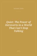 Portada de Quiet: The Power of Introverts in a World That Can't Stop Talking
