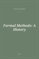 Portada de Formal Methods: A History